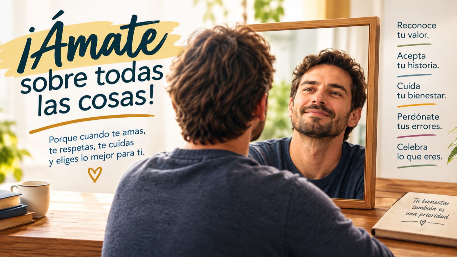 ¡Ámate sobre todas las cosas!