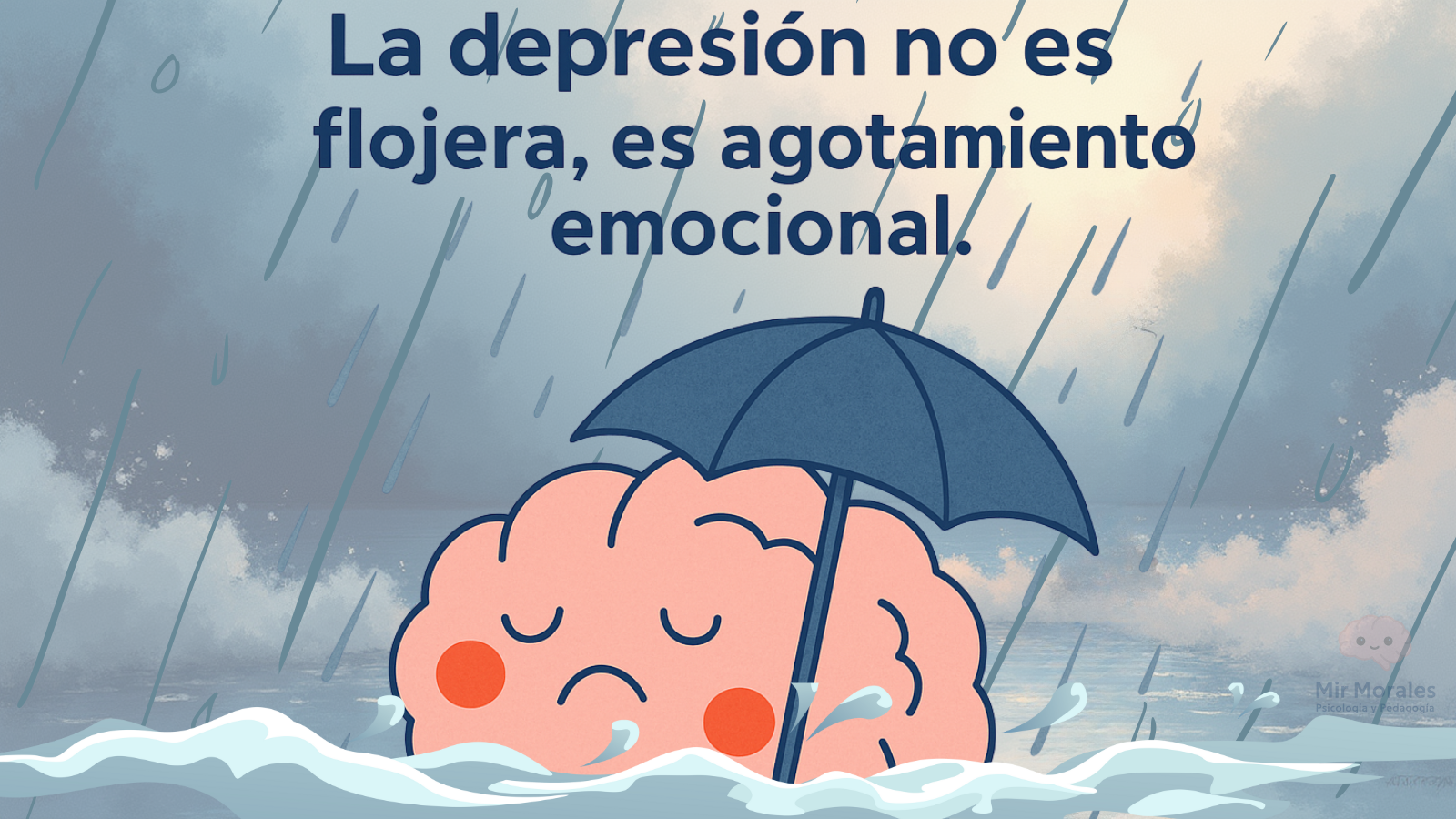A veces la tristeza se vuelve cansancio: entender la depresión con más amabilidad