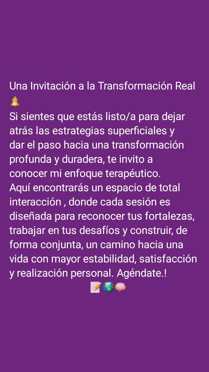 Transforma Tu Vida con Psicoterapia Auténtica: Experiencia, Responsabilidad y Resultados Reales